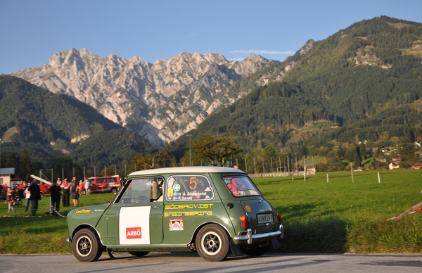 BMC Cooper S (1965) - an der Austrian Rallye Legends 2014
