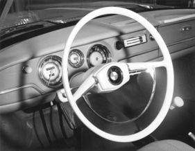 BMW 1500 (1961) - Lenkrad und Armaturenbrett