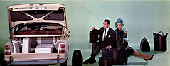 BMW 1500 (1962) - viel Platz für zwei Personen und deren Gepäck