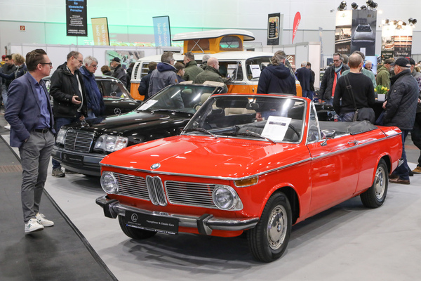 BMW 1600/02 Cabriolet (1970) - angeboten für EUR 41'500 - Bremen Classic Motorshow 2023