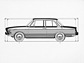 BMW 1600 (1966) - Vergleich der Abmessungen, im Hintergrund der viertürige 1600-er, der 27 cm länger war (© Archiv Automobil Revue) BMW 1600 (1966) - Vergleich der Abmessungen, im Hintergrund der viertürige 1600-er, der 27 cm länger war (© Archiv Automobil Revue)