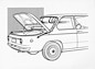 BMW 1600 (1966) - rafiniertes Entlüftungssystem, dargestellt auf einer Skizze (© Archiv Automobil Revue) BMW 1600 (1966) - rafiniertes Entlüftungssystem, dargestellt auf einer Skizze (© Archiv Automobil Revue)