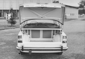 BMW 1800 (1964) – mehr als 600 Liter fassender Kofferraum BMW 1800 (1964) – mehr als 600 Liter fassender Kofferraum