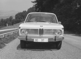 BMW 1800 TI (1964) – Frontansicht des AR-Testwagens BMW 1800 TI (1964) – Frontansicht des AR-Testwagens