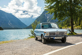 BMW 1802 touring (1973) – fügt sich perfekt in die tolle Szenerie ein