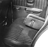 BMW 2000 (1966) – Fondsitzbank mit klappbarer Mittelarmlehne