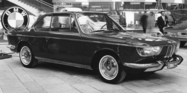 BMW 2000 C Automatik (1965) - Internationale Automobilausstellung (IAA) in Frankfurt 1965 - wuchtige Front mit Eckscheinwerfern