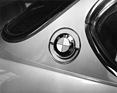 BMW 2000 CS (1965) - BMW-Emblem auf der C-Säule