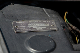 BMW 2000 CS (1967) - Chassis-Plakette