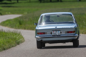 BMW 2000 CS (1967) - auch die Heckscheibe war stark gebogen