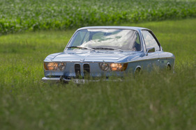 BMW 2000 CS (1967) - besonders gut zu sehen, der Glaspavillion