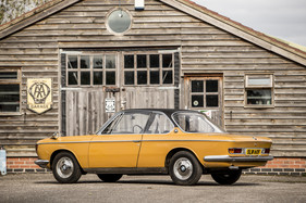 BMW 2000 CS (1968) - unübliche Zweifarbenlackierung, Farbton nicht original