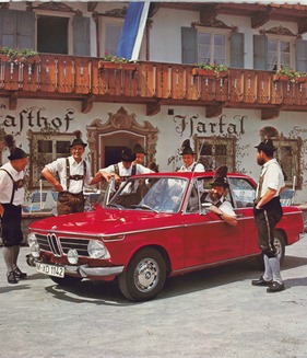 BMW 2002 (1968) - auch für den Ausflug mit grossen Kollegen geeignet