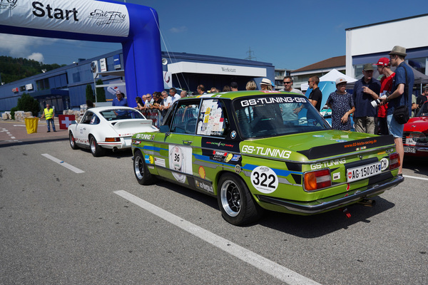 BMW 2002 GS-Tuning (1976) - Oldtimer Grand Prix Safenwil 2019