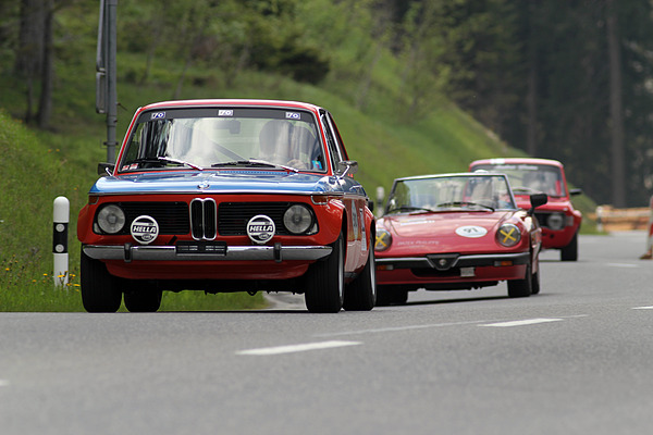 BMW 2002 Heidegger (1969) - Teilnehmer bei der Lenzerheide Motor Classics 2013