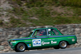 BMW 2002 Ti (1969) an der Arosa ClassicCar 2013 – Renn- & Competition Klasse