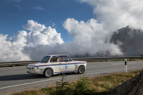 BMW 2002 Ti (1970) - am Bergrennen Bernina Gran Turismo 2021