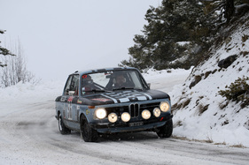 BMW 2002 Tii (1973) an der Rallye Monte Carlo Historique 2015 (1973)