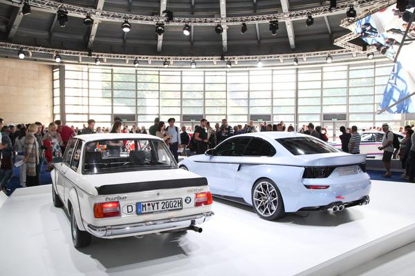 BMW 2002 Turbo zusammen mit "Hommage" - Concorso d'Eleganza Villa d'Este 2016