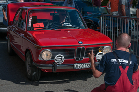 BMW 2002 tii (1973) - am RAID Suisse-Paris 2015 (1973)