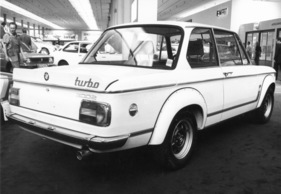 BMW 2002 turbo (1973) - ausgestellt an der IAA, der BMW-Überflieger (1973)