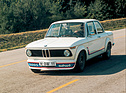 BMW 2002 turbo (1973) - frühe Ausfahrt, noch mit Turbo-Schriftzug auf dem Frontspoiler