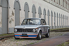 BMW 2002 turbo (1974) - der spiegelverkehrte Turbo-Schriftzug fehlt, was dem Auslieferungszustand entspricht