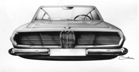 BMW 2500 (1968) - Konzeptzeichnung, abgelehnt BMW 2500 (1968) - Konzeptzeichnung, abgelehnt