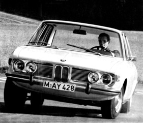 BMW 2500 (1968) - auf Testfahrt