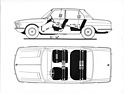 BMW 2500 (1969) - viel Innenbreite