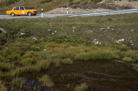 BMW 2800 (1969) - am Bergrennen Bernina Gran Turismo 2021