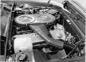 BMW 2800 (1970) - gehört mit 170 DIN-PS zu den leistungsfähigsten Aggregaten dieser Hubraumklasse - Genfer Autosalon 1970