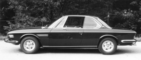 BMW 2800 CS (1968) - Silhouette des schönen Coupés