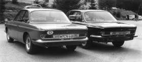 BMW 2800 CS (1968) - im Heckbereich kaum unterscheidbar