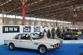 BMW 2800 CS (1969) - damaliger Neupreis DM 23'727.36, heute rund das Sechsfache wert - auf dem Stand des BMW Coupé-Clubs - Retro Classics Cologne 2018 (1969)