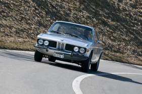 BMW 2800 CS (1969) - im Grenzbereich übersteuernd, gemäss damaligen Testberichten