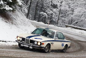 BMW 2800 CS (1970) - am Winter-RAID 2015
