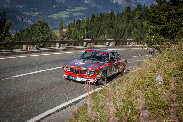 Bild BMW 2800 CS am Edelweiss Bergpreis Rossfeld Berchtesgaden 2014