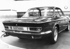 BMW 3.0 CS (1971) - am Genfer Automobilsalon von 1971