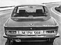 BMW 3.0 CS (1972) - Heck des Dreiliter-Coupés