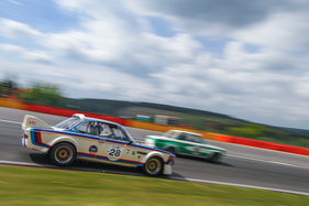 BMW 3.0 CSL (1973) an der Spa Classic 2015 in der HTC Gruppe (Heritage Touring Cup)