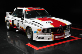 BMW 3.0 CSL (1974) - mit diesem Modell fuhren Dieter Quester und Albrecht Krebs - Techno Classica 2016