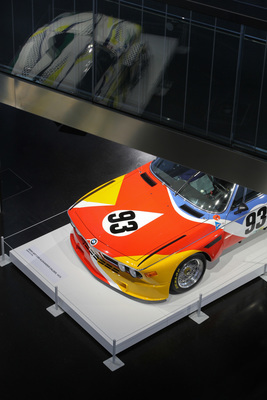 BMW 3.0 CSL (1975) - Art Car mit der Bemalung von Alexander Calder - Sonderschau im BMW-Museum in München 2018