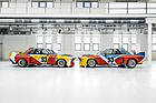 Bild: BMW 3.0 CSL (1975) - Artist's Proof (Belegexemplar) und Original, aufgenommen bei BMW