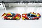 Bild: BMW 3.0 CSL (1975) - Artist's Proof (Belegexemplar) und Original, aufgenommen bei BMW