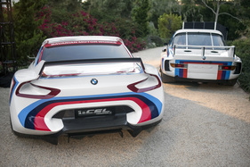 BMW 3.0 CSL (1975) und BMW 3.0 CSL Hommage R. (2015) (1975)