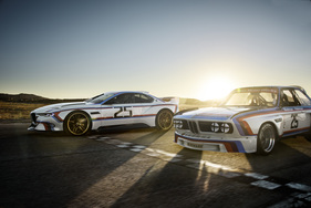 Bild BMW 3.0 CSL (1975) und BMW 3.0 CSL Hommage R. (2015)