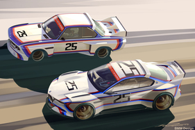 BMW 3.0 CSL (1975) und BMW 3.0 CSL Hommage R. (2015)