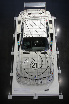 BMW 3.0 CSL (1976) - Art Car mit der Bemalung von Frank Stella - Sonderschau im BMW-Museum in München 2018