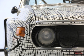 BMW 3.0 CSL (1976) - Art Car mit der Bemalung von Frank Stella - Sonderschau im BMW-Museum in München 2018